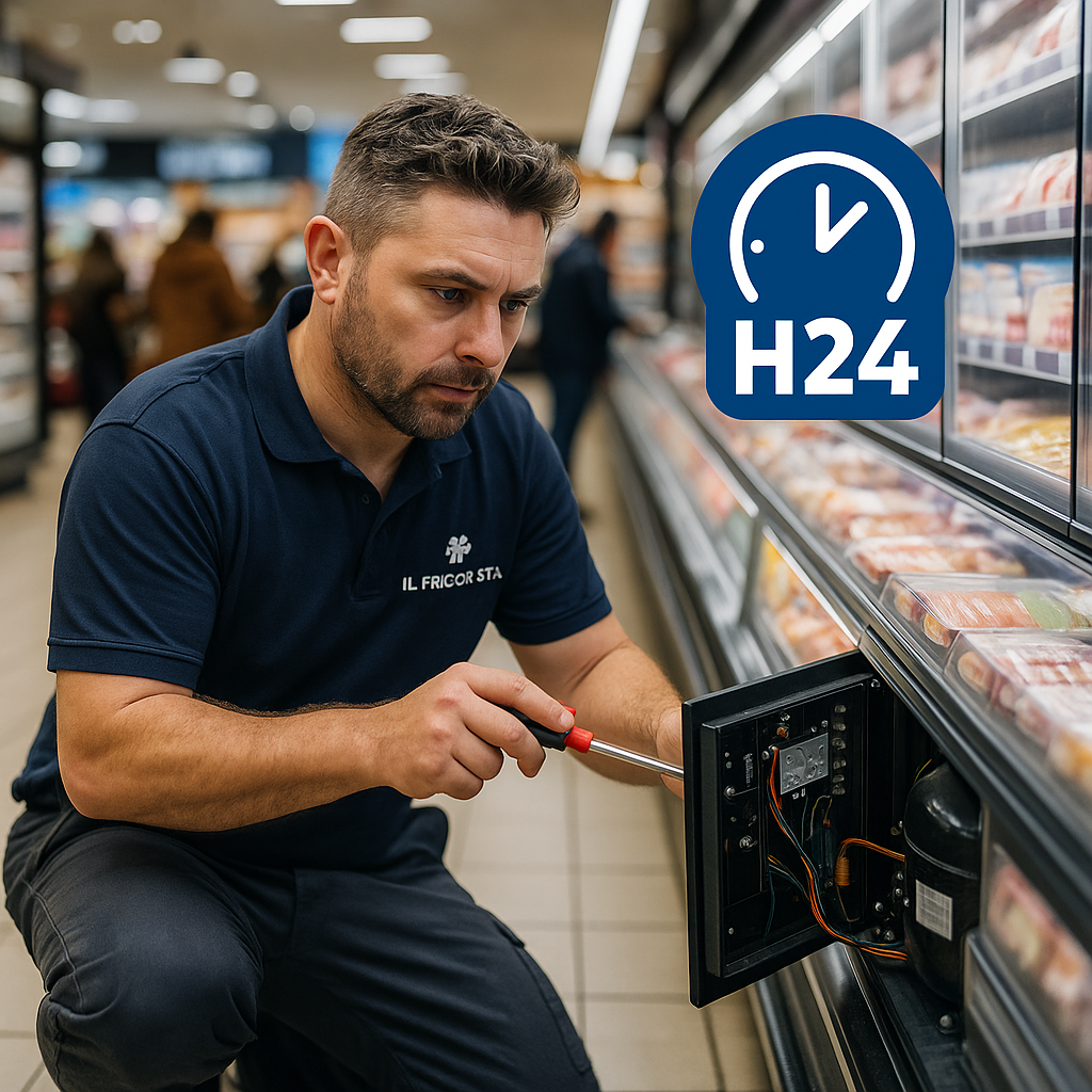 Riparazione frigoriferi supermercati a Roma