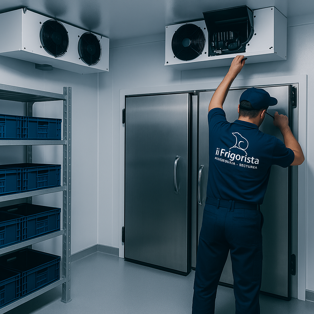 Riparazione frigoriferi industriali Roma